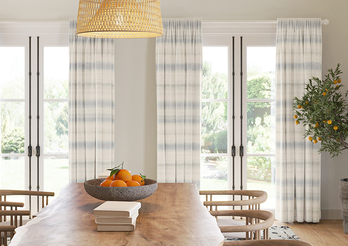 Ombre Velvet, Cloud - Made to Measure Curtains - Image 3